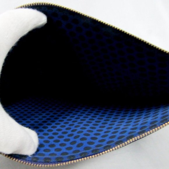 NEW REBECCA MINKOFF 'My Goodies' Clutch Large Zipper Pouch Wristlet Plum Purple - Picture 3 of 8